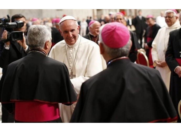Il Papa incontra i vescovi italiani Il Papa incontra i vescovi italiani
